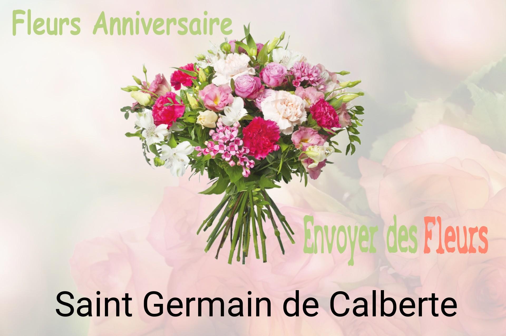 Bouquet de fleurs d’anniversaire livré à Saint-Germain-de-Calberte