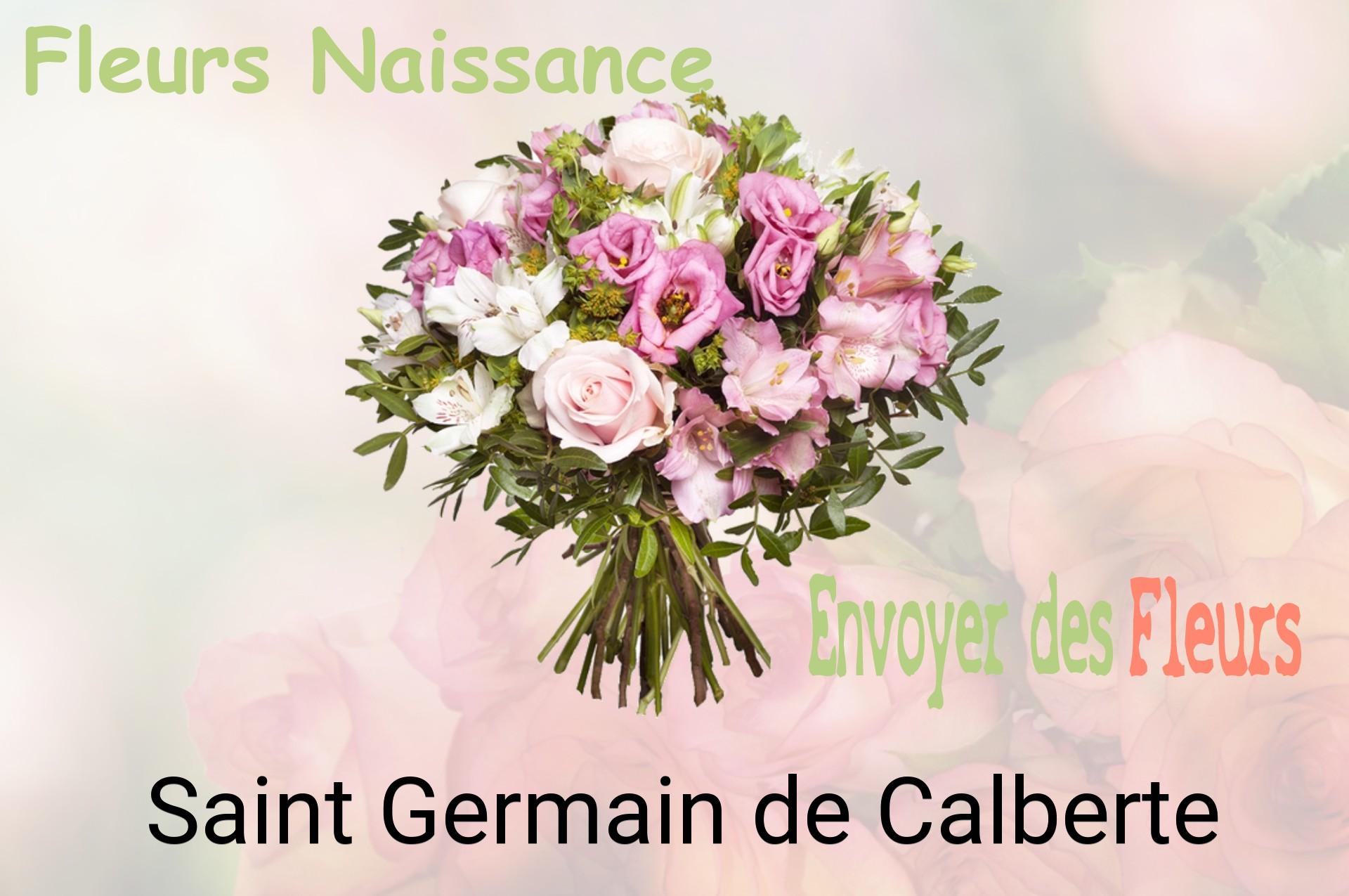 Bouquet de fleurs de naissance livré à Saint-Germain-de-Calberte